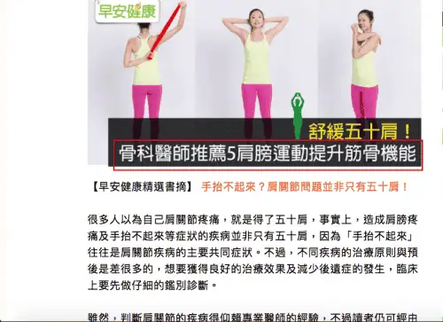 肩關節痛