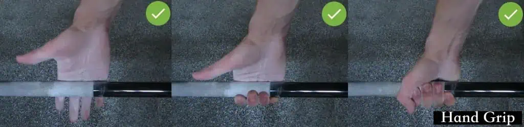 硬拉握法